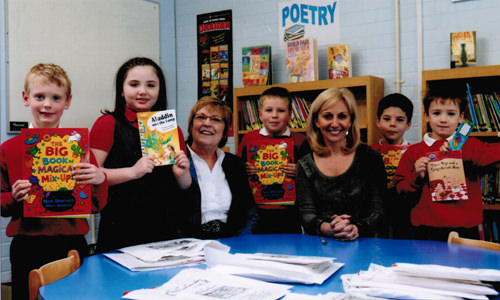 Book launch of the Big Book of Magical Mix-Ups in 2010.